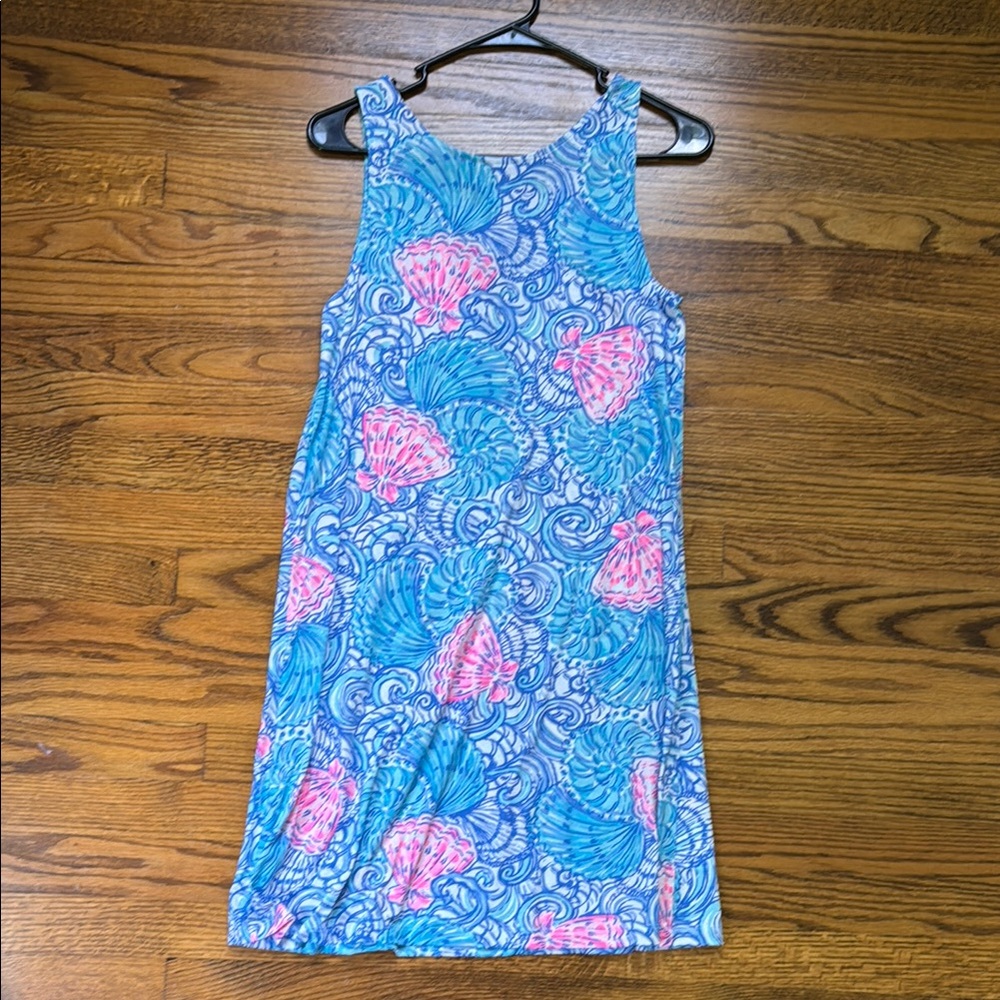 Lilly Pulitzer Blue and Pink Dress